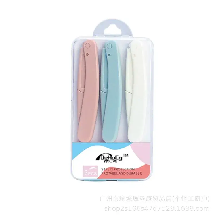 Eyebrow Shaving Knife Folding Safety Beginner Makeup Artist - Image 14