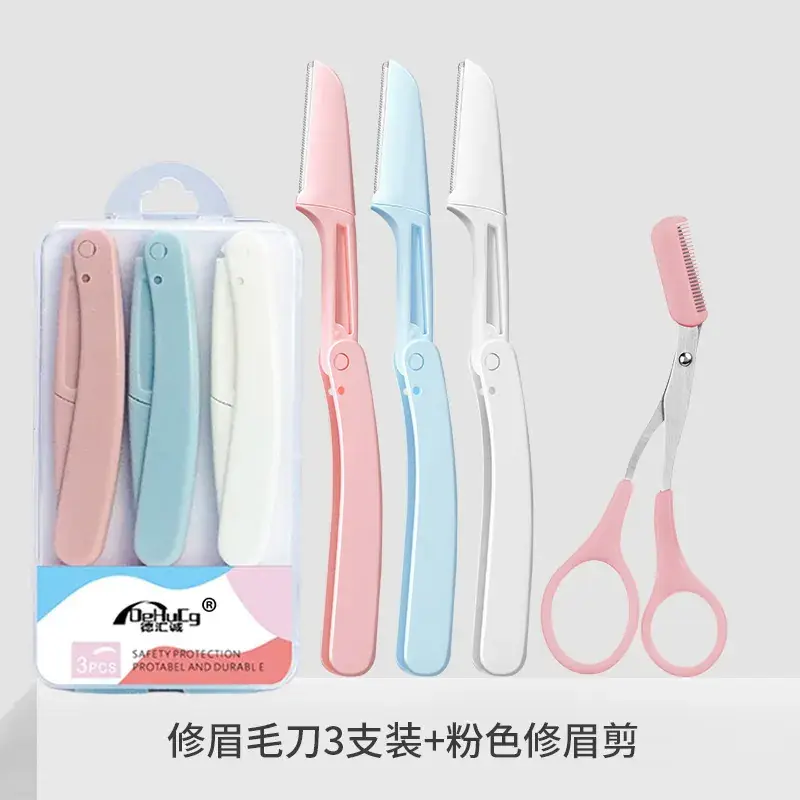 Eyebrow Shaving Knife Folding Safety Beginner Makeup Artist - Image 5