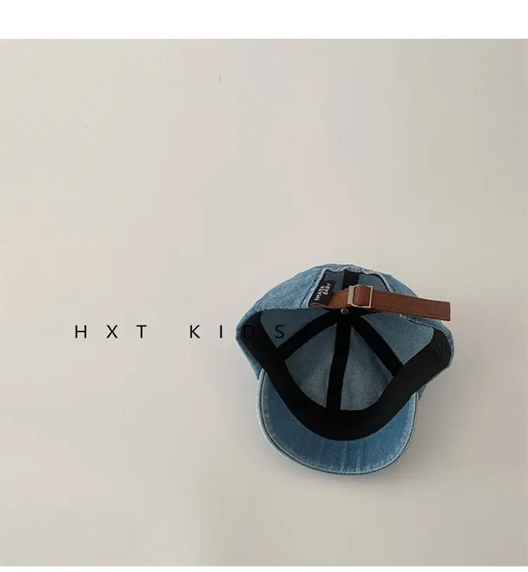 Baby Denim Peaked Cap Spring Western Style — feature 10