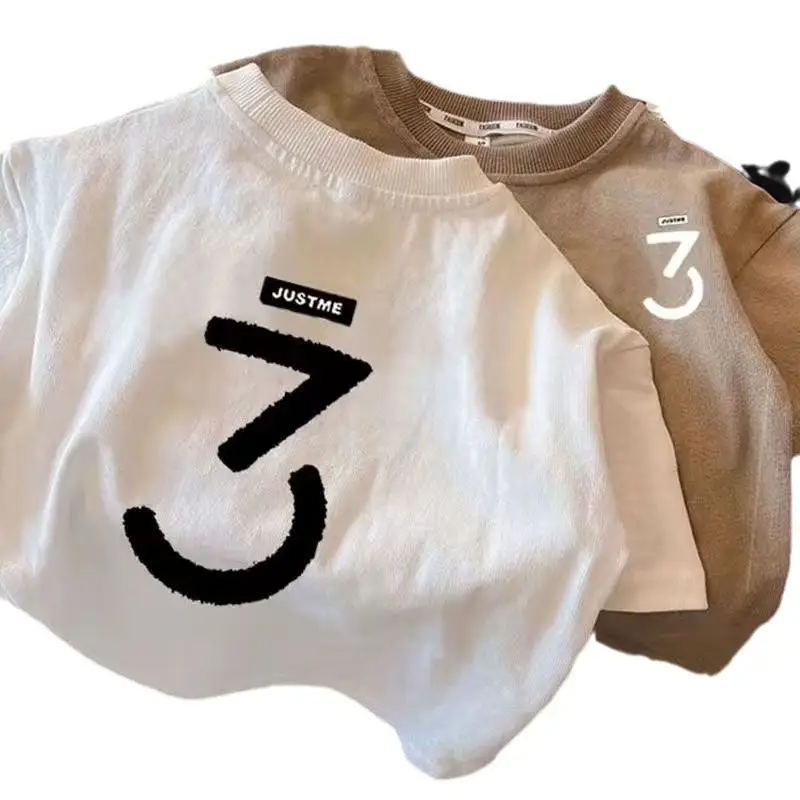 Boys Cotton Printed T-Shirt Set Summer 2026 - Image 15
