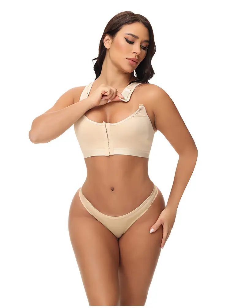 Cross-border Plus Size Adjustable Sports Bra — feature 10