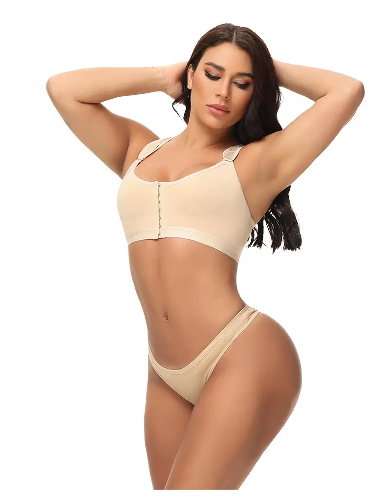 Cross-border Plus Size Adjustable Sports Bra — feature 9