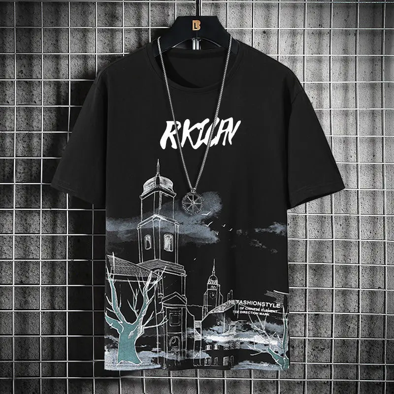 Bell Tower black-short sleeve