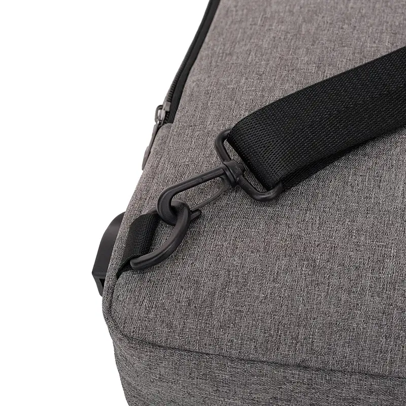 Men's USB Charging Crossbody Backpack Black Waterproof — feature 41