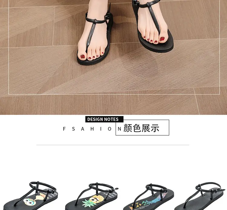 Roman Women's Flat Cross-Border Sandals — feature 2