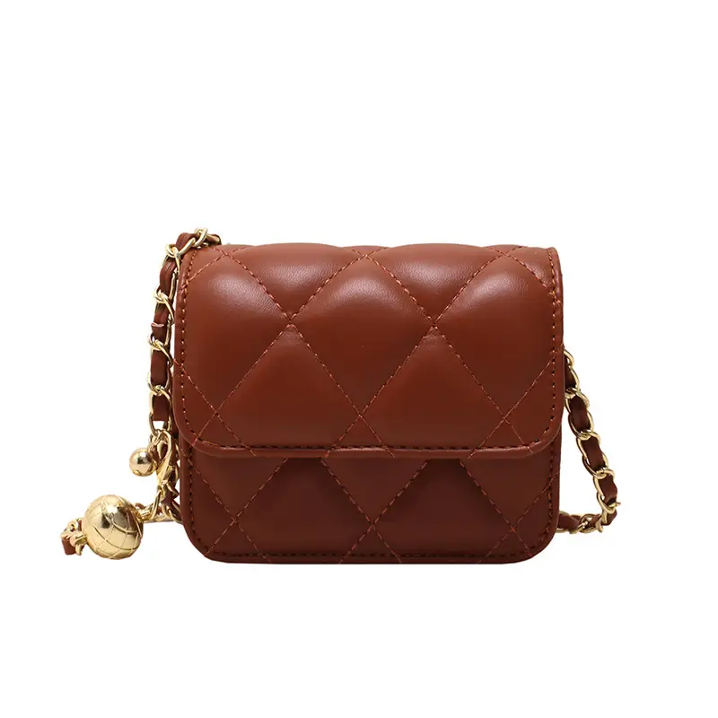 Women Quilted Chain Crossbody Bag Black 2026 - Image 12