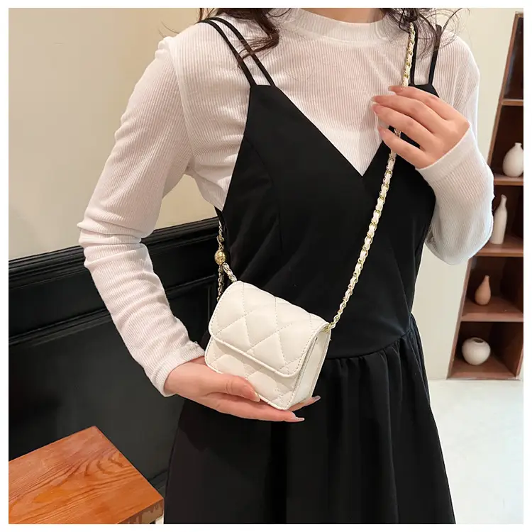 Women Quilted Chain Crossbody Bag Black 2026 — feature 31