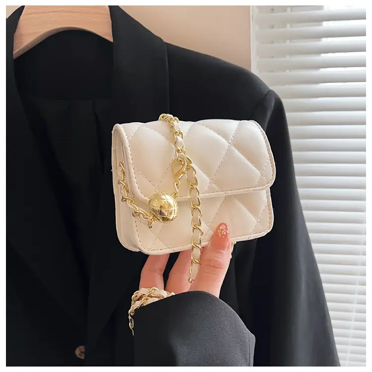 Women Quilted Chain Crossbody Bag Black 2026 — feature 34