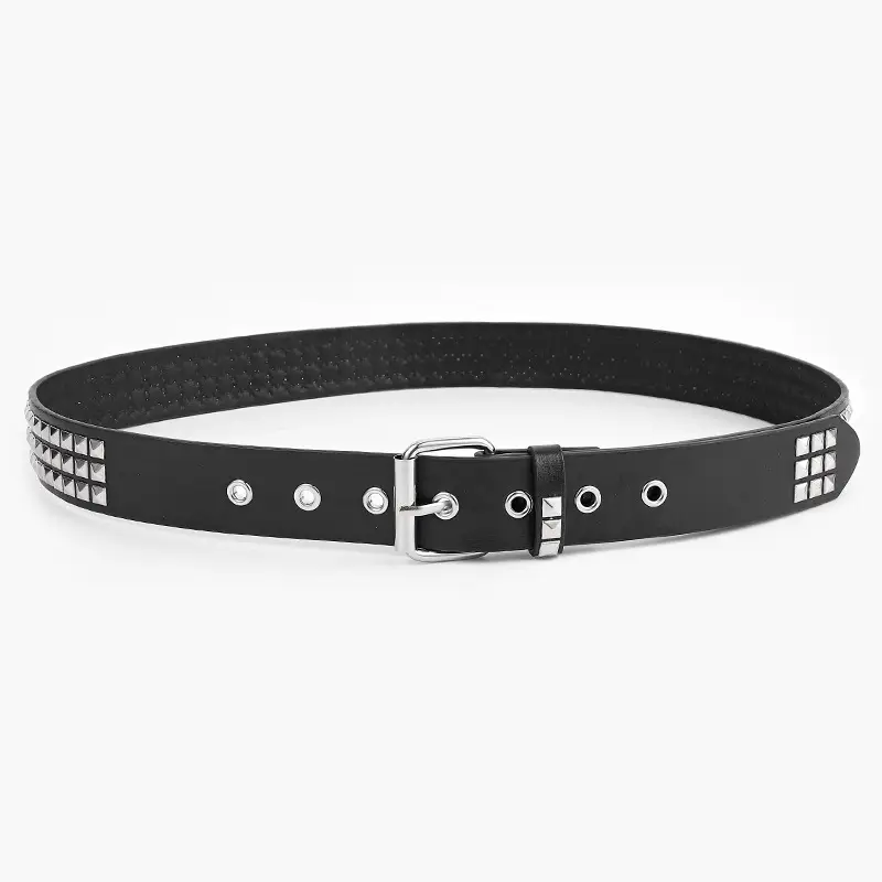 Studded Bead Belt for Women European American Subculture Gothic — feature 1