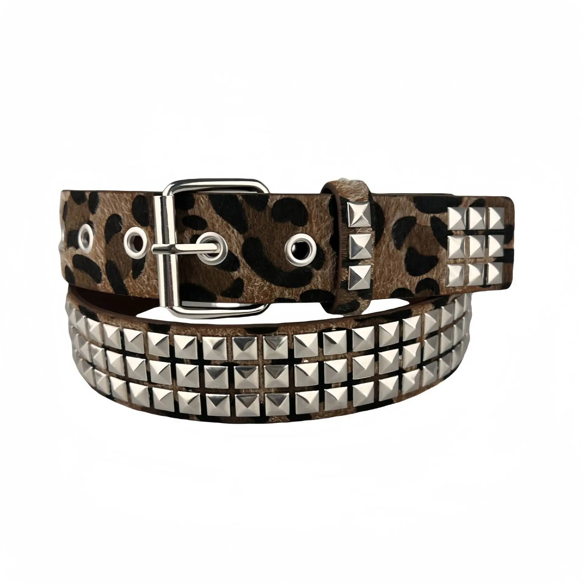 Studded Bead Belt for Women European American Subculture Gothic — feature 12