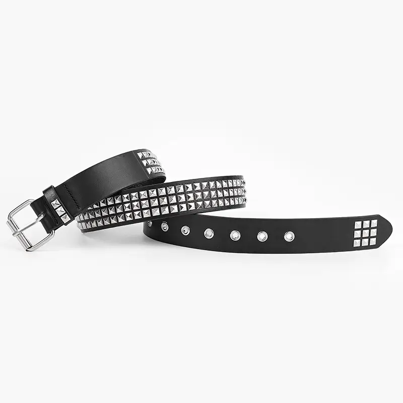 Studded Bead Belt for Women European American Subculture Gothic — feature 2