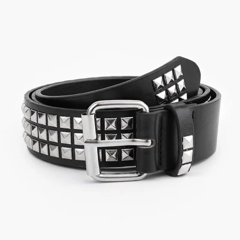 Studded Bead Belt for Women European American Subculture Gothic — feature 4