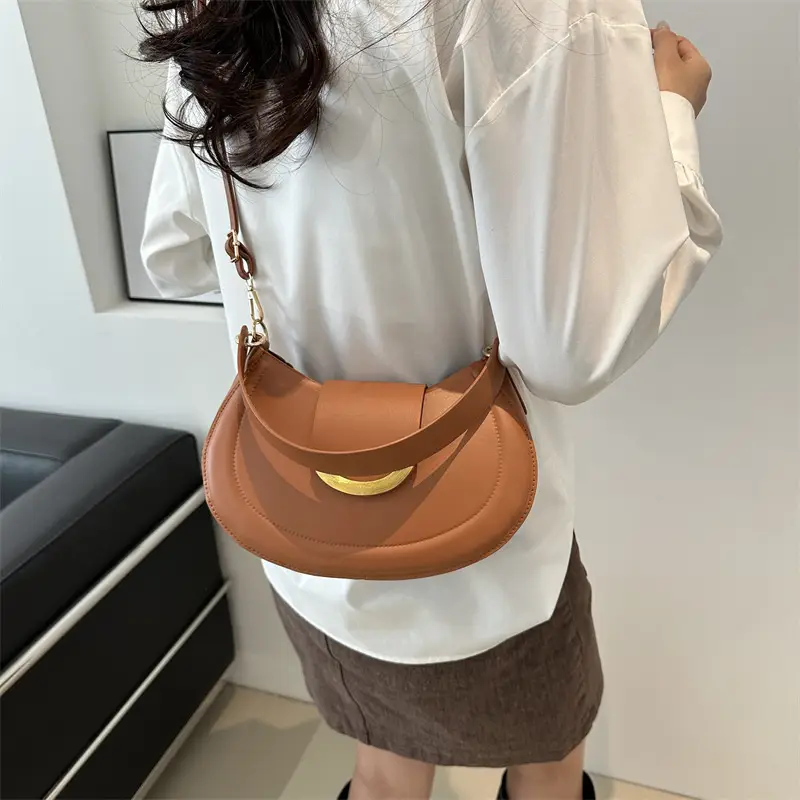 White Korean Style Underarm Bag for Women - Image 9