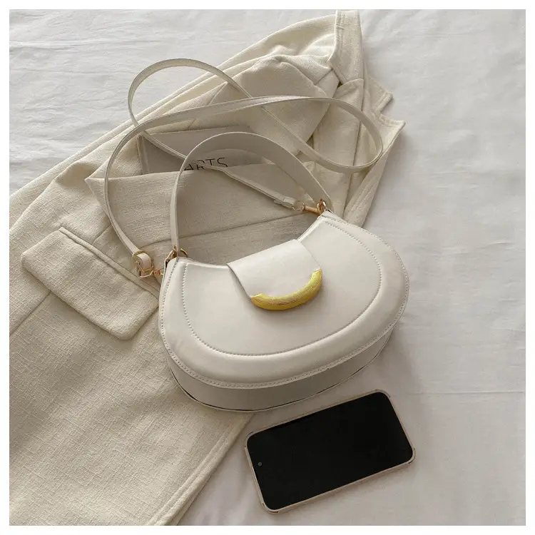 White Korean Style Underarm Bag for Women — feature 10
