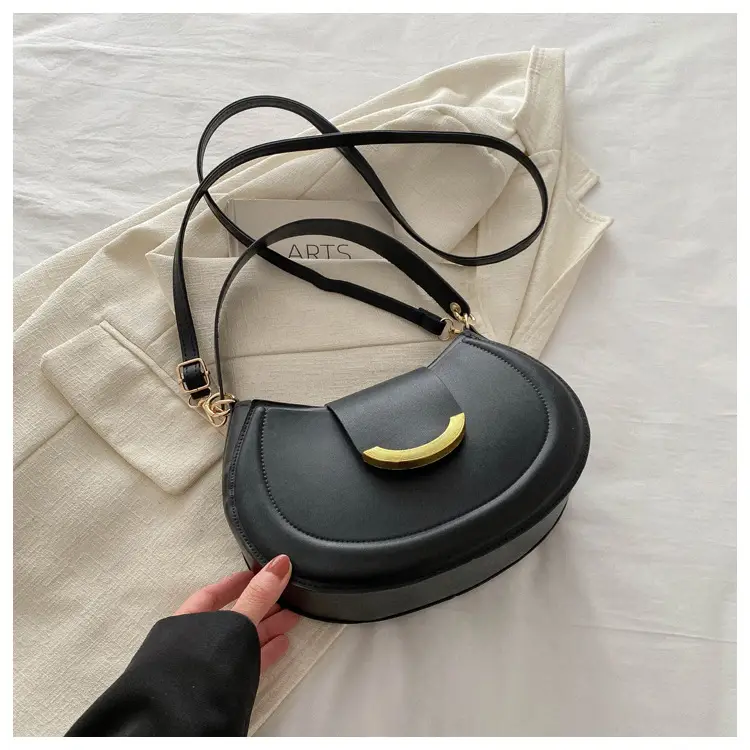 White Korean Style Underarm Bag for Women — feature 13