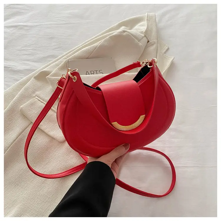 White Korean Style Underarm Bag for Women — feature 20
