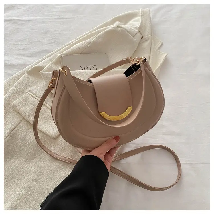White Korean Style Underarm Bag for Women — feature 24