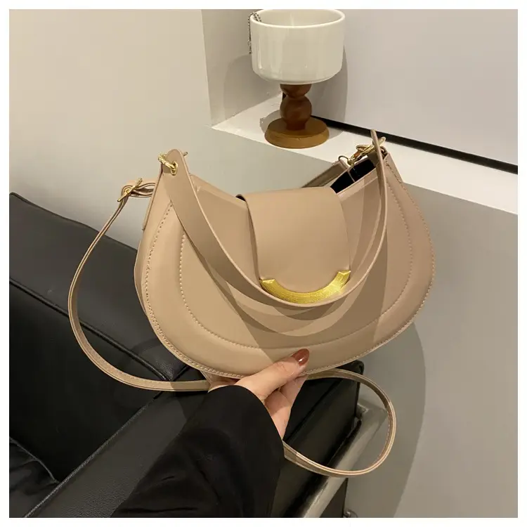 White Korean Style Underarm Bag for Women — feature 36