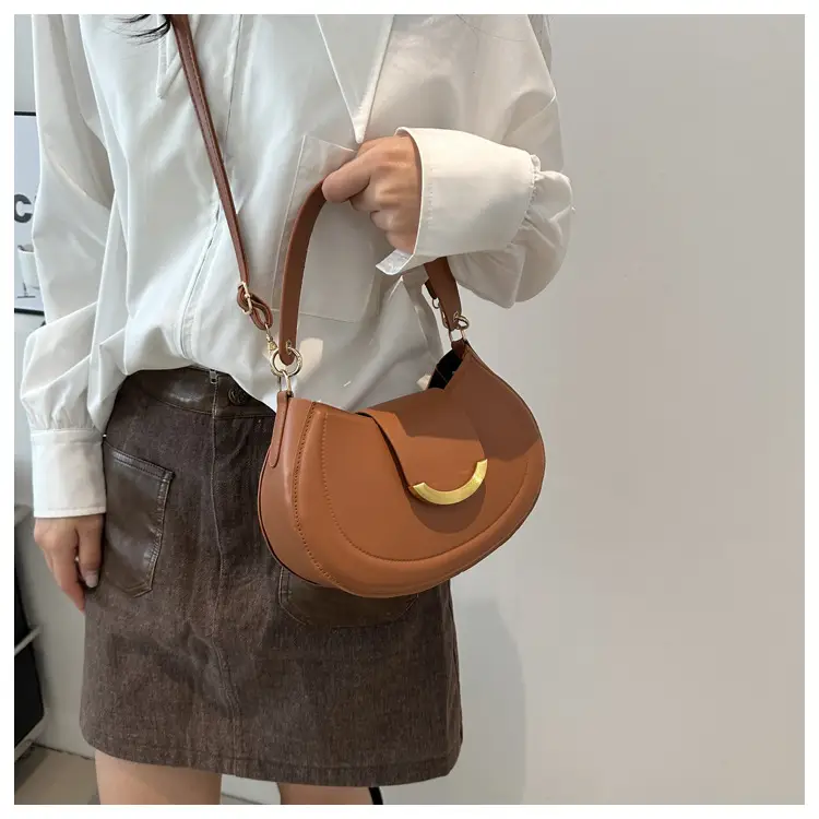 White Korean Style Underarm Bag for Women — feature 47