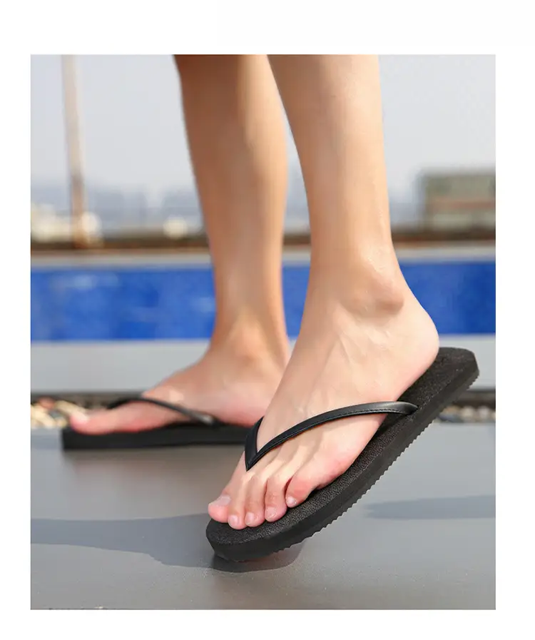 Cross-border flip-flops men's beach slippers men's summer non-slip outer wear flip-flop in stock wholesale Flip-flops — feature 10