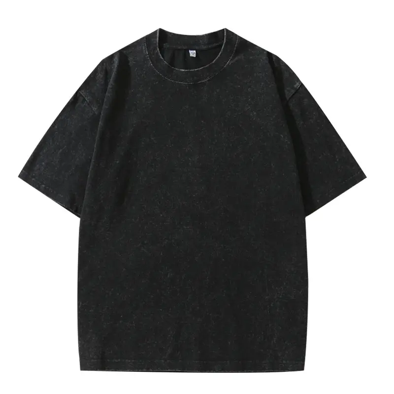 Men's Brown Retro Snowflake Cotton T-Shirt - Image 7