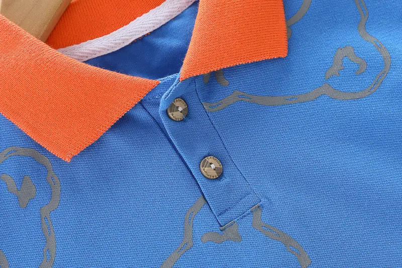 Blue Printed Boys 2Pc Summer T-Shirt Shorts Set — feature 18