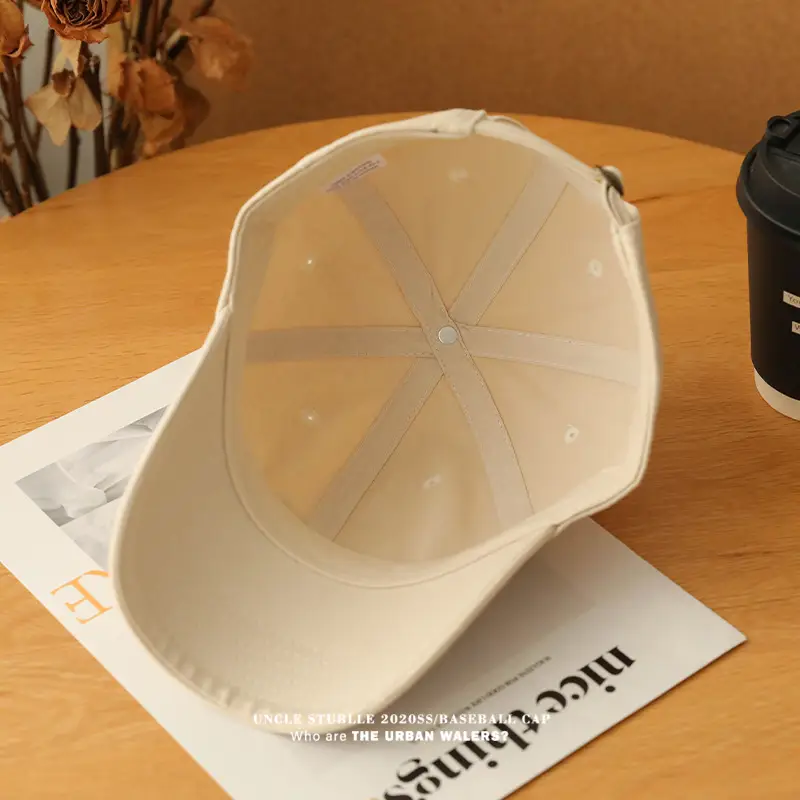 2024 Men's Beige Baseball Cap Big Plus Size — feature 4