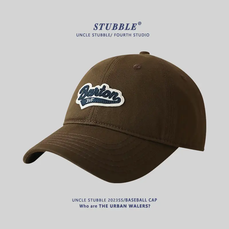 2024 Men's Beige Baseball Cap Big Plus Size - Image 4