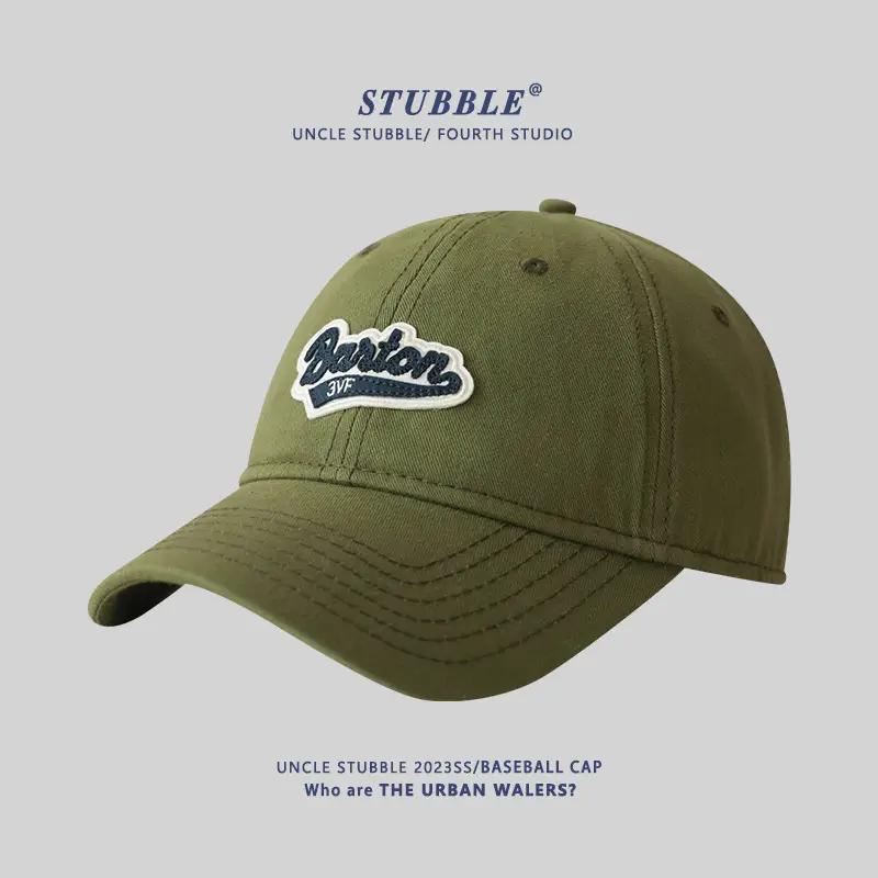 2024 Men's Beige Baseball Cap Big Plus Size - Image 5