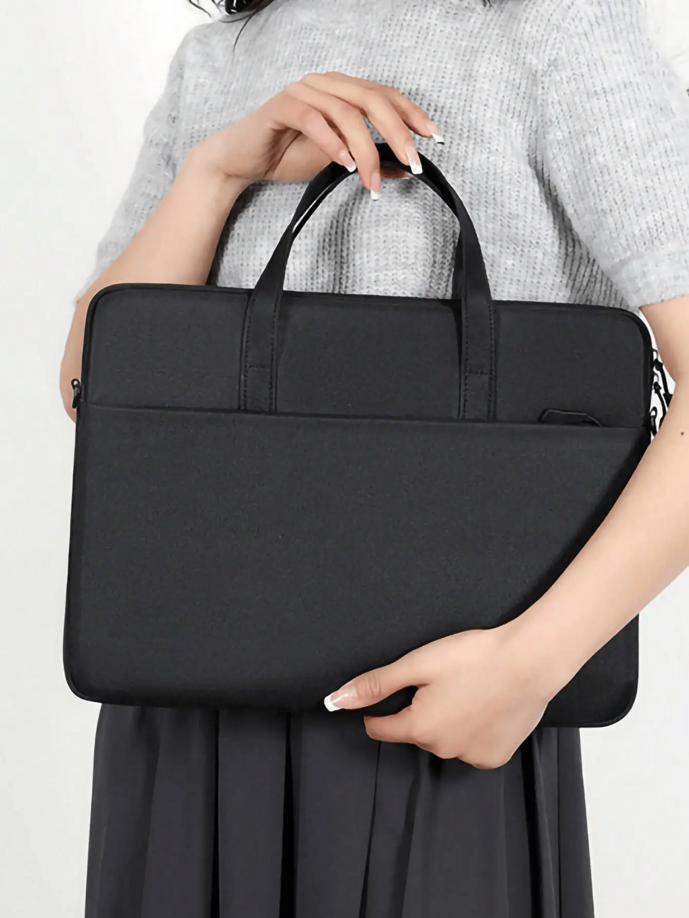 Handheld Laptop Bag Black 14inch 13inch Thin - Image 22