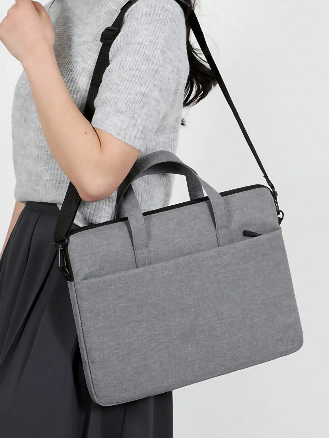 Handheld Laptop Bag Black 14inch 13inch Thin — feature 9