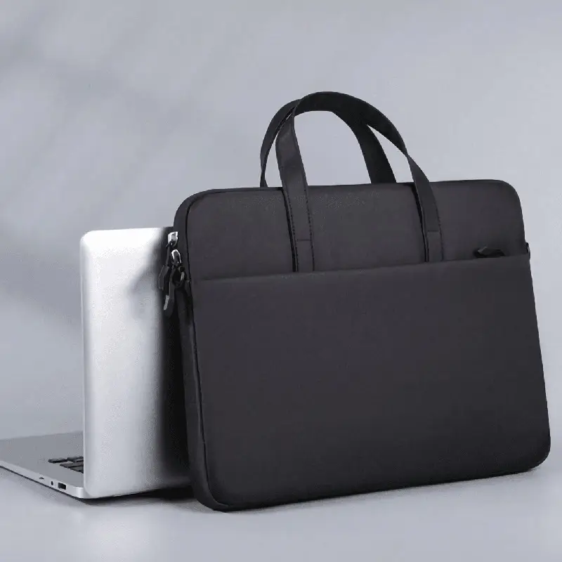 Handheld Laptop Bag Black 14inch 13inch Thin - Image 2