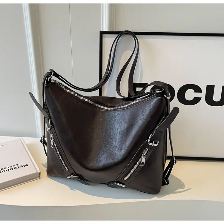 Black Large Capacity Shoulder Bag for Women 2024 — feature 24