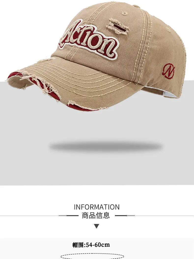 Black Kitten Embroidered Cap for Men — feature 4