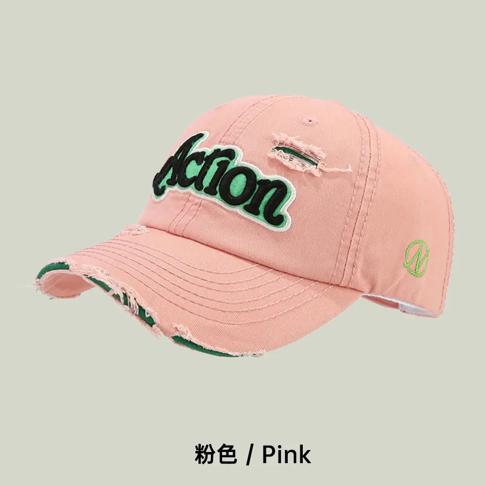 Black Kitten Embroidered Cap for Men - Image 2