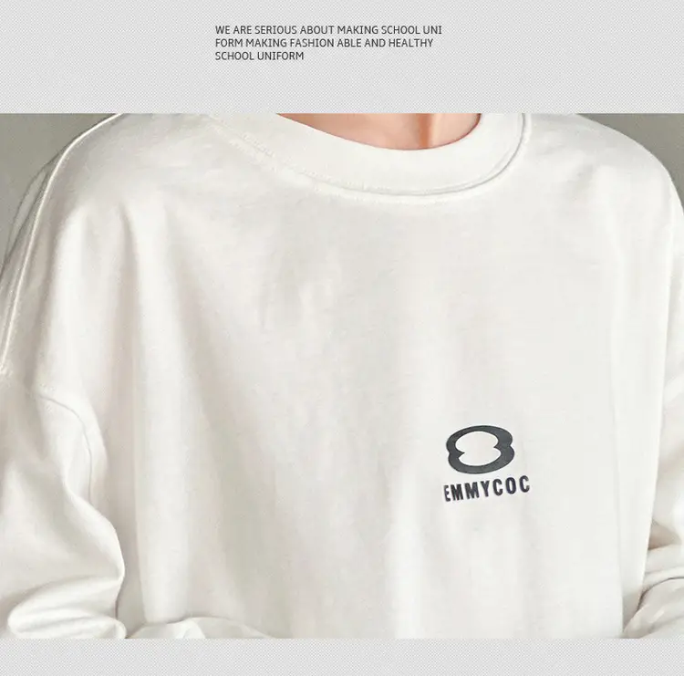 Boys White Long Sleeve T-Shirt Spring Autumn 2024 — feature 12