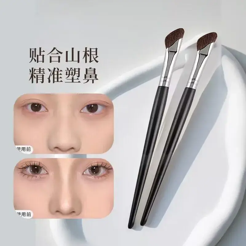 Small Horse Hair Sickle Nose Shadow Brush Oblique Angle - Image 5