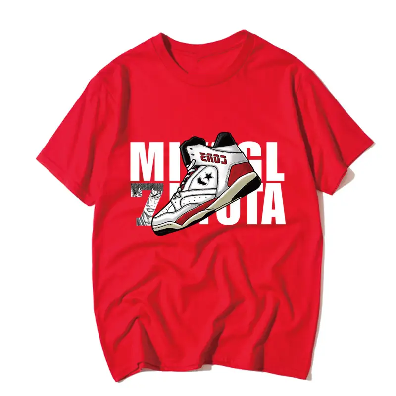 WJP-short t) cool shoes red