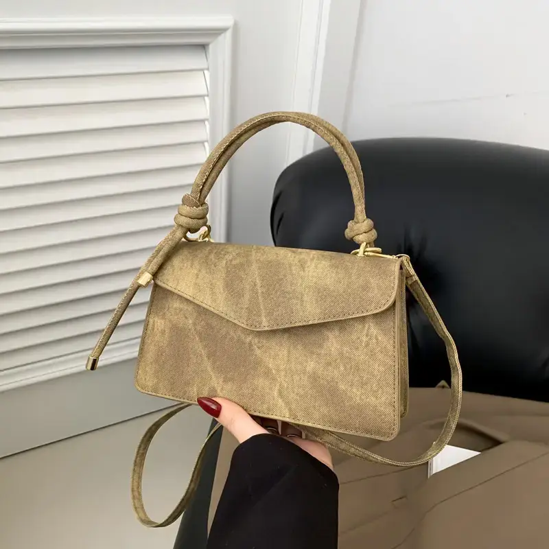 Black Women's Shoulder Messenger Bag 2024 New Arrival