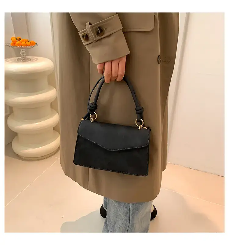 Black Women's Shoulder Messenger Bag 2024 New Arrival — feature 16