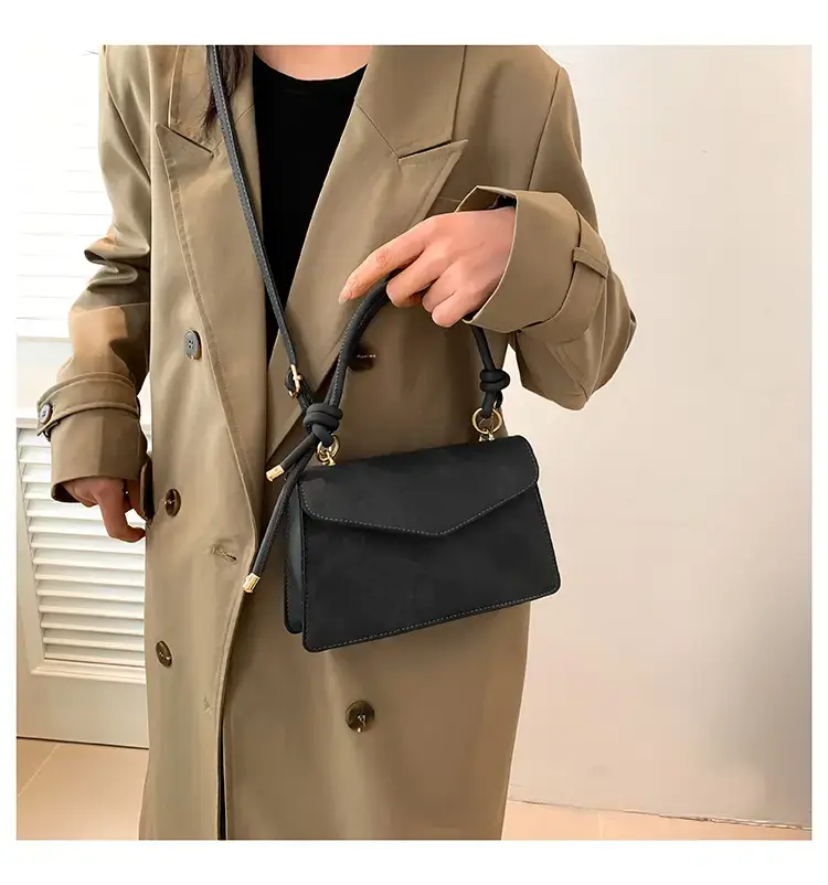 Black Women's Shoulder Messenger Bag 2024 New Arrival — feature 17
