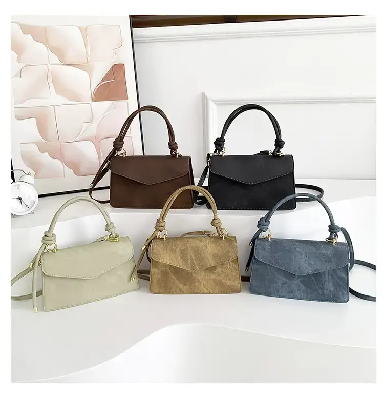Black Women's Shoulder Messenger Bag 2024 New Arrival — feature 7