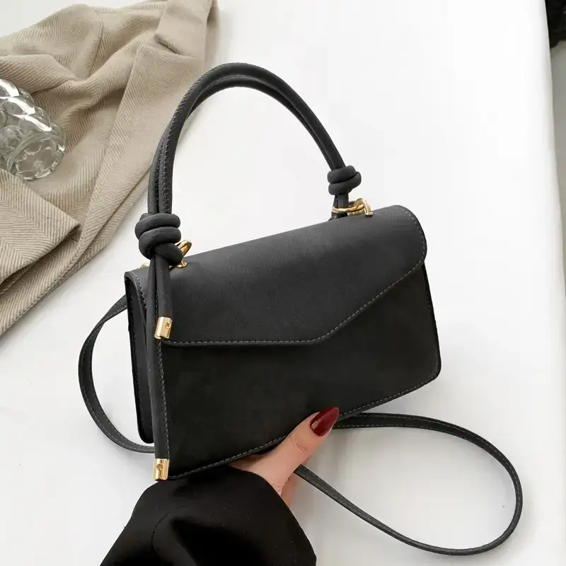 Black Women's Shoulder Messenger Bag 2024 New Arrival