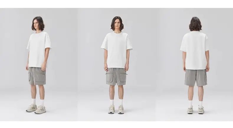 Men's Grey Moisture-Wicking T-Shirt — feature 13