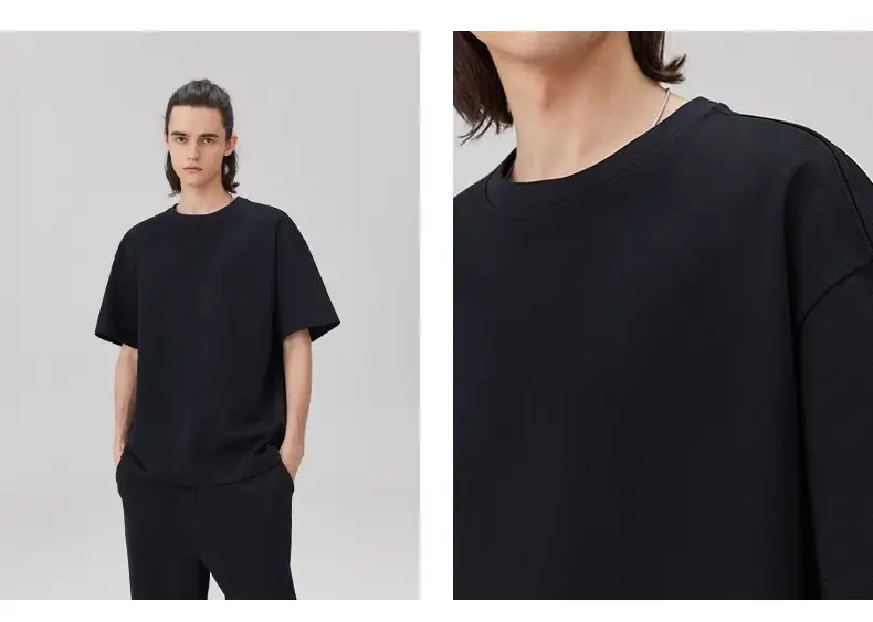 Men's Grey Moisture-Wicking T-Shirt — feature 21