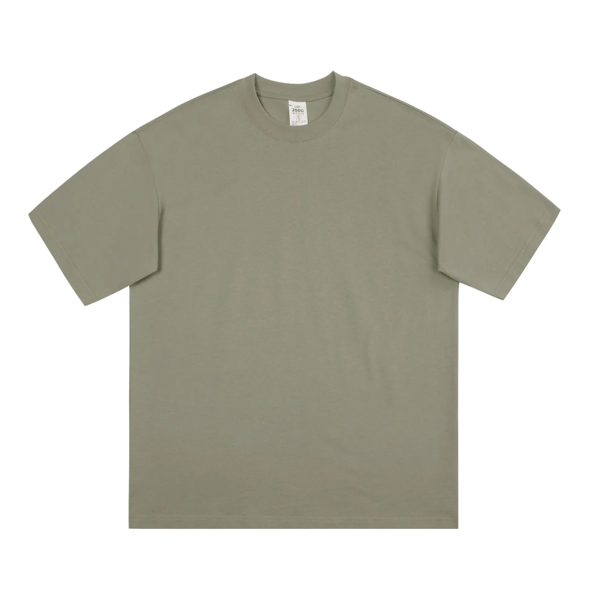 Men's Grey Moisture-Wicking T-Shirt - Image 4