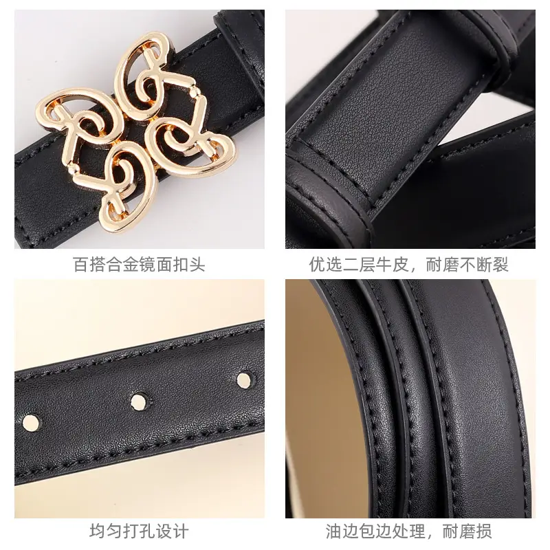 Women's 2025 High-End Bow Belt 100cm Long - Image 6