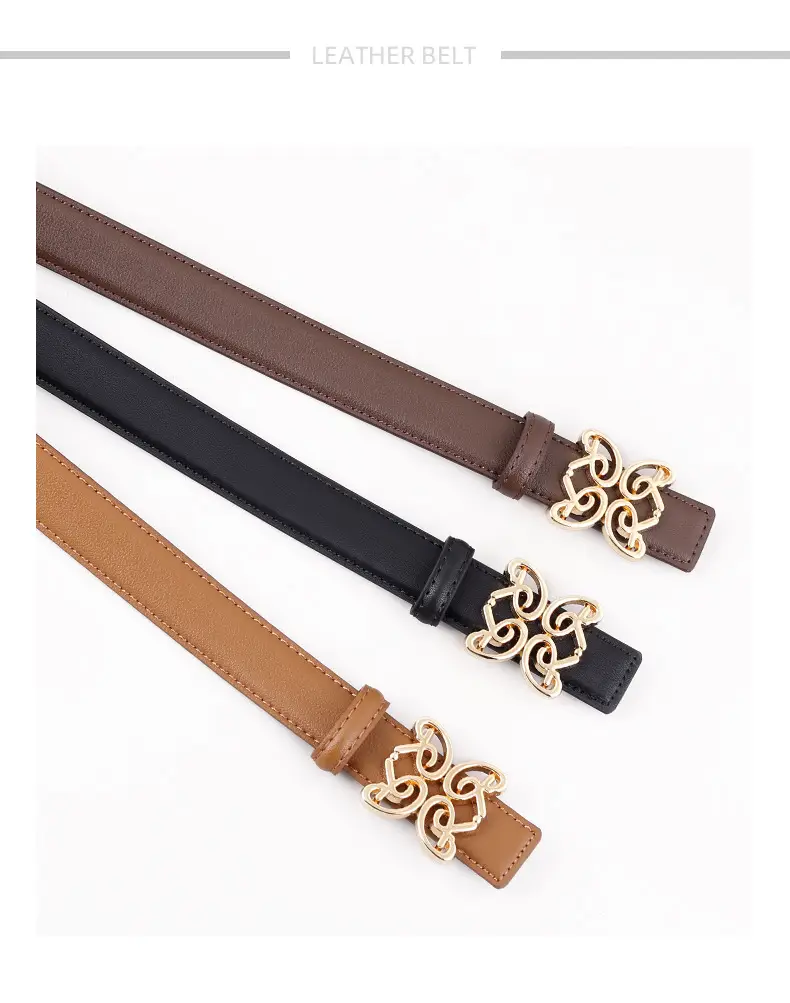 Women's 2025 High-End Bow Belt 100cm Long — feature 24
