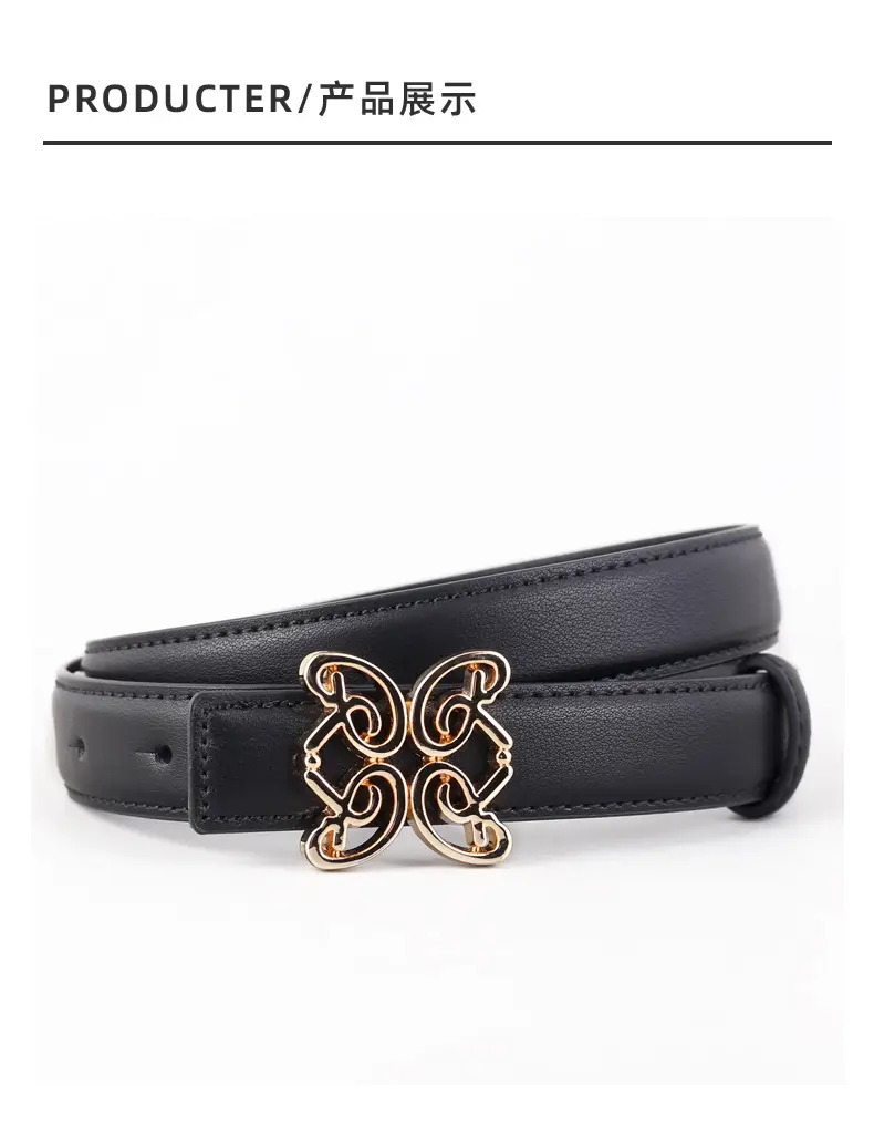 Women's 2025 High-End Bow Belt 100cm Long — feature 37