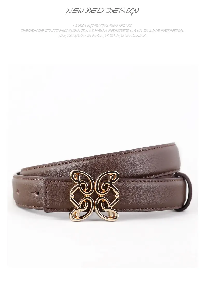 Women's 2025 High-End Bow Belt 100cm Long — feature 39